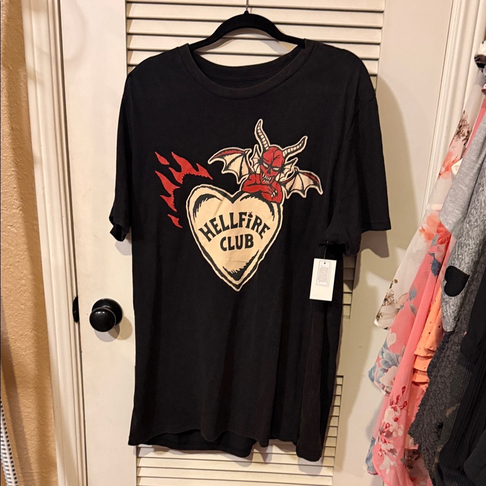 Black Hellfire Club Graphic T-Shirt